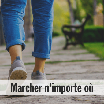 Marcher n’importe où inscription